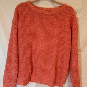 Nordstrom pink Rubbish brand sweater